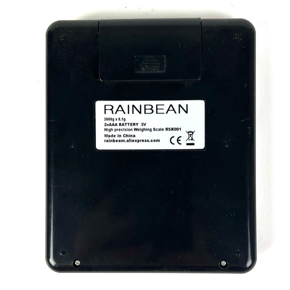 Rainbean 3KG Food Kitchen Scale Digital Grams & Ounces 5" X 4" - Picture 2 of 7